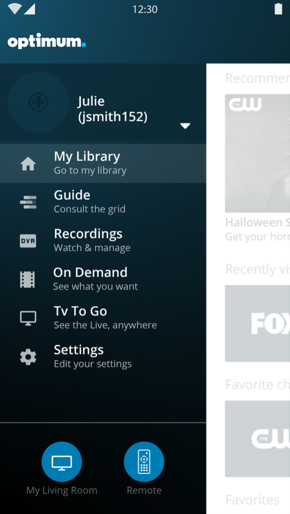Acerca de la aplicación Altice One