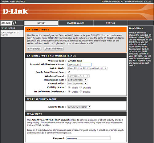 optimum router configuration